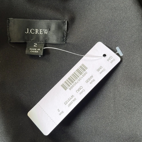 J. Crew V-neck sheath dress in leopard print Sz 2 NWT - Picture 11 of 12